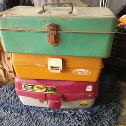 Fishing Tackle and Boxes...FULL!!