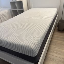 Twin Bed and Mattress For Sale