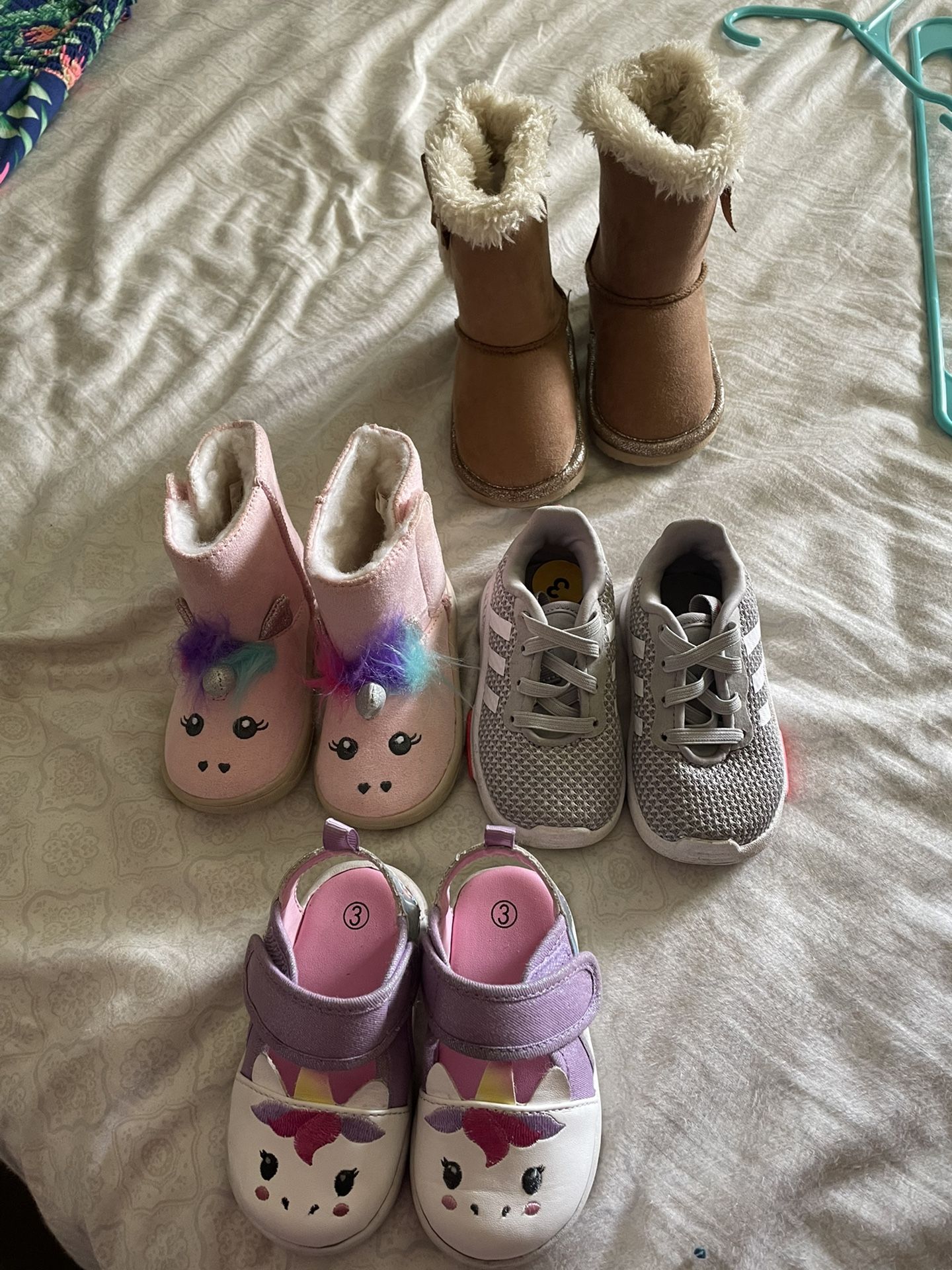 Toddler Shoes For Girls Size 3 $30 For All