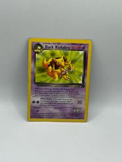 Pokemon Team Rocket Dark Kadabra Card #39