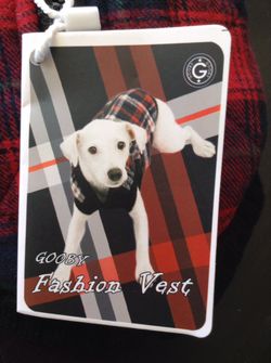 Goody xs plaid sweater vest