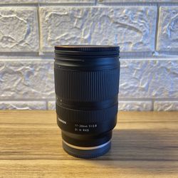 Tamron 17-28mm F2.8 - Sony E Mount