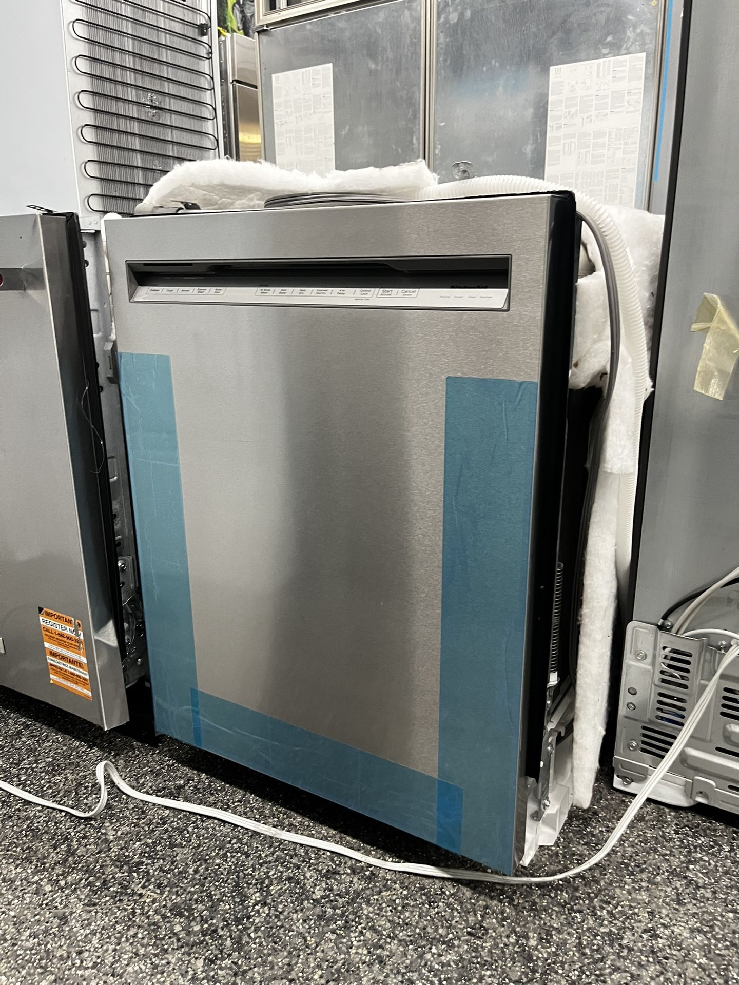 KitchenAid 24” Stainless Steel Built In Dishwasher 