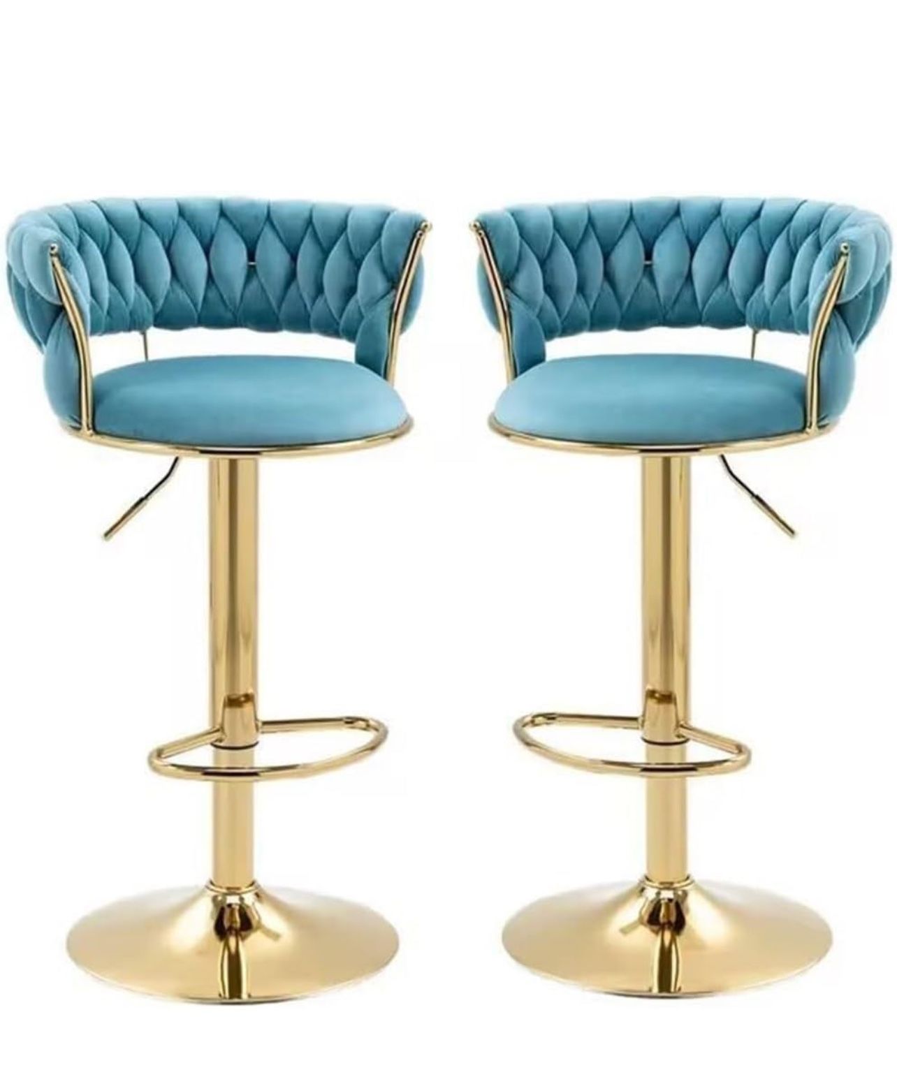 Gold Swivel Bar Stools