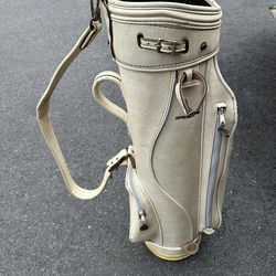 Vintage   “Ram” Leather Golf Bag