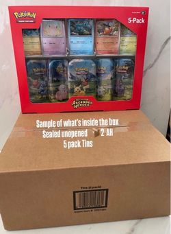Ascended Heroes 2 pack Sealed Box 📦 Mini Tins