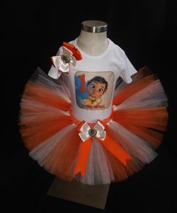 Baby moana tutu outfit