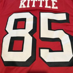 49ers George kittle Vapor Nike M