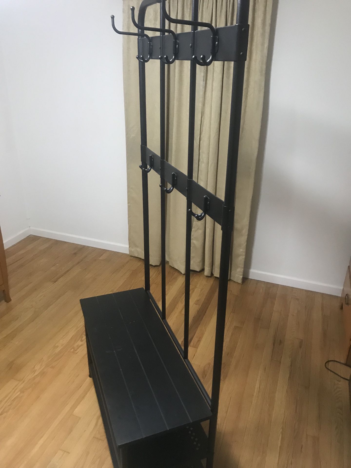 Coat rack and shoe stand
