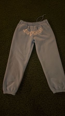 Sp5der Sweatpants Light Blue