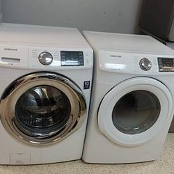 Samsung Washer And Gas Dryer Set For $620
