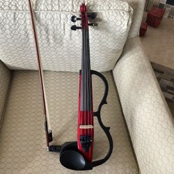 Yamaha SV 120 Electric Violin With Klaus Becker Bow.  