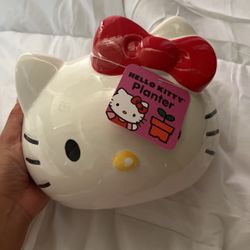 hello kitty planter 