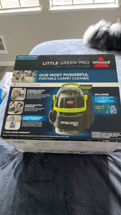 Little green pro bissell carpet cleaner (New in Box) $80 cash