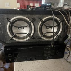 Yamaha Rx-v492 And Car Speakers