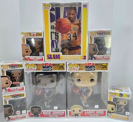 Funko Pop NBA Basketball Lot of 8