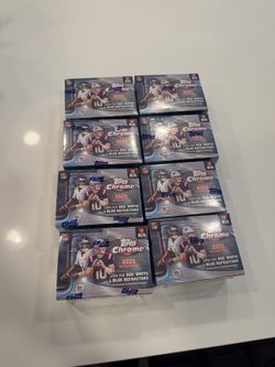 NFL Topps chrome blasters