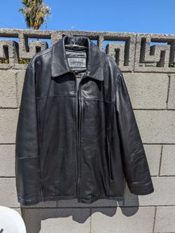 Wilson's House of suede leather jacket size large