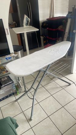 Heavy duty Folding Ironing Board with Wire Shelf