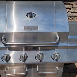 BBQ GRILL, Stainless Steel 4 Burner