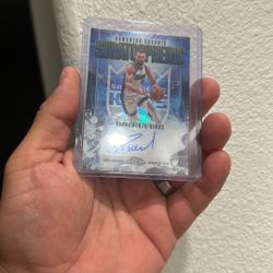 Domantas Sabonis Autograph 