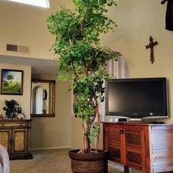 9 Ft Tall Artificial Ginkgo Tree