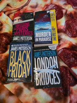 4 James Patterson books