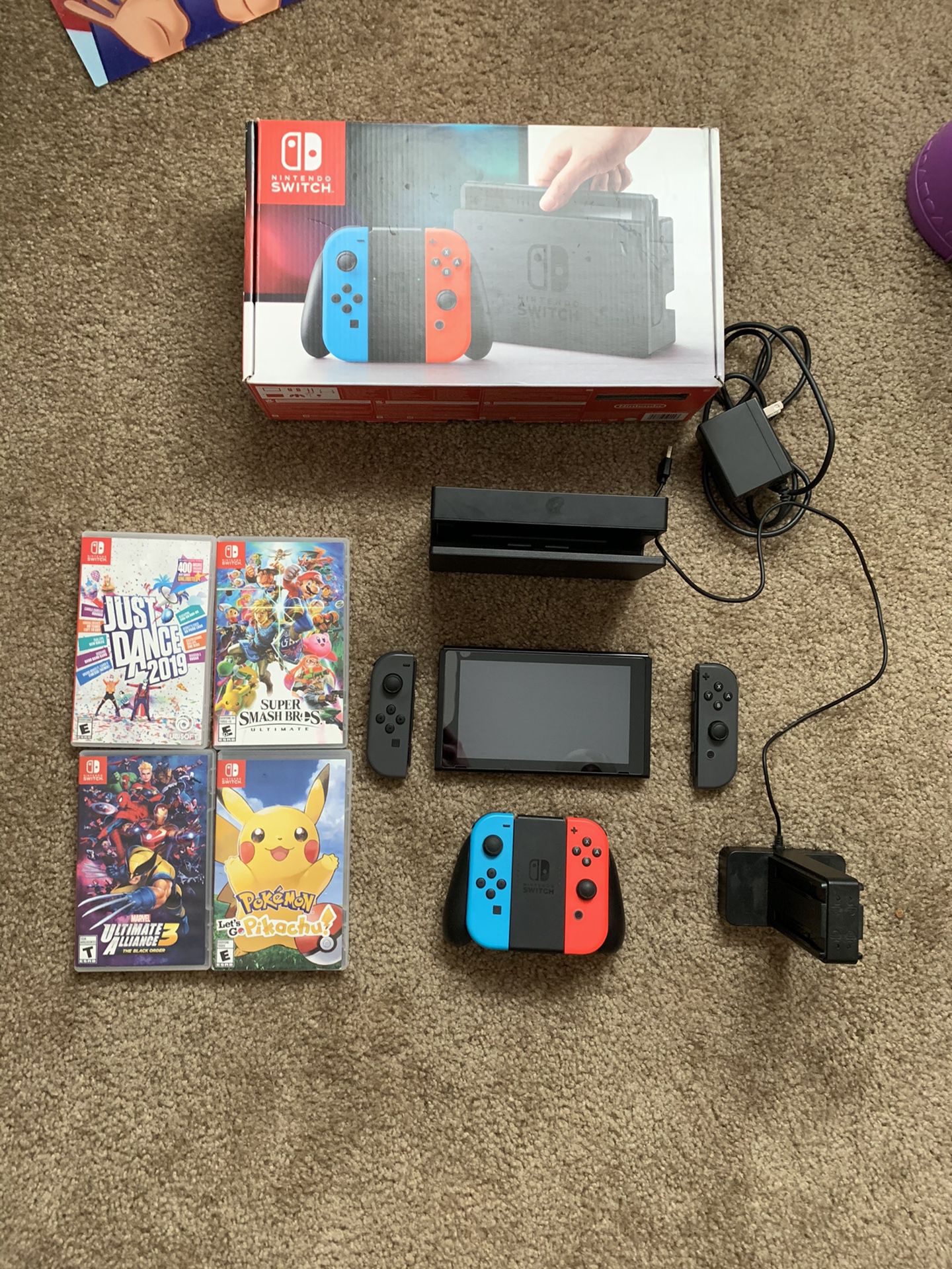 Nintendo switch package