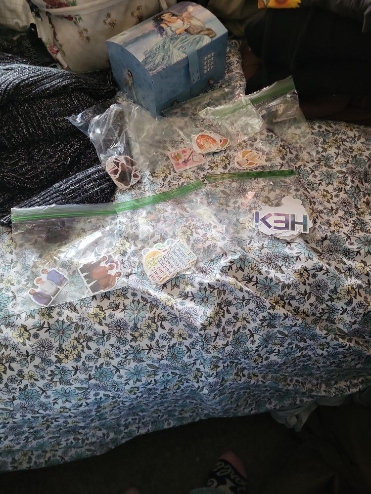 7 Packs Of Stickers