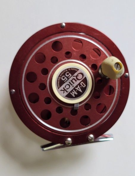 Vintage D.A.M. Quick 55 Reel MINT CONDITION