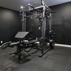 Smith Machine 2001 | Multi-Use Adj Bench | Gym Equipment | Fitness | Squat Rack | Excercise |🔴WEIGHTS AND BARBELL SOLD SEPARATELY 🔴 FREE DELIVERY 🚚