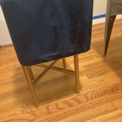 Suede Stool 