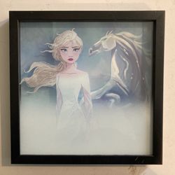Frozen 2 Elsa Framed Picture 