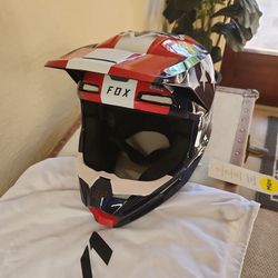 NWT Fox V1 MVRS Ultra Racing Helmet 