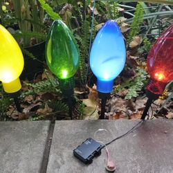 #Xmas #Lights #Jumbo #Lawn #Stake #Decorations 