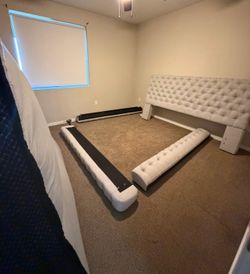 King bed and mattress