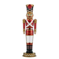 Nutcracker 6ft New In BOX Light And Sound