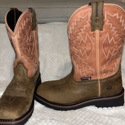 Women’s Waterproof Wolverine Steel Toe Boots 7.5 BRAND NEW