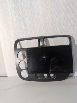 Car Stereo Head Unit with Dash Trim Panel
