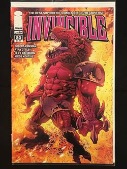 Invincible #80 Dinosaurus cover