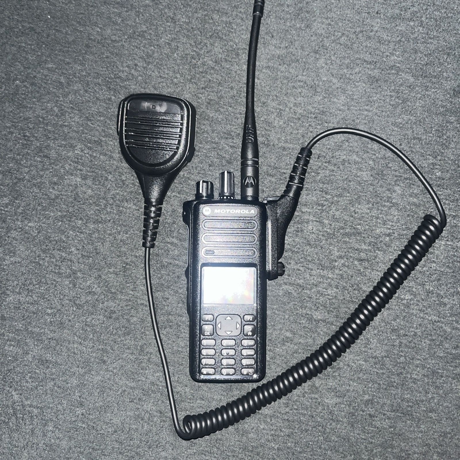 Motarola 7550e Impres Battery Radio And Shoulder Mic
