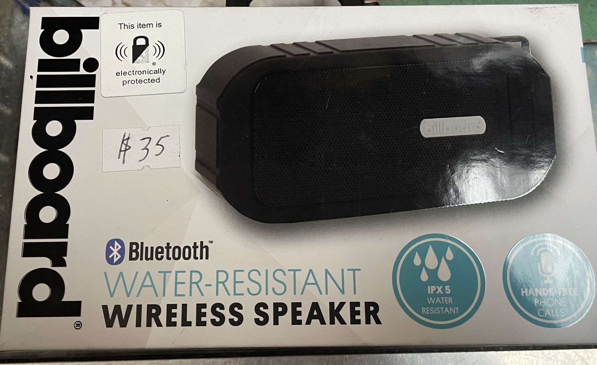Bluetooth WATER-RESISTANT WIRELESS SPEAKER