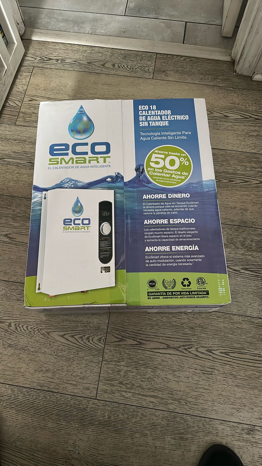 Eco 18 Electric Tankless Water Heater Brand New