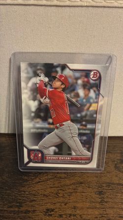 Shohei Ohtani Bowman Baseball Card
