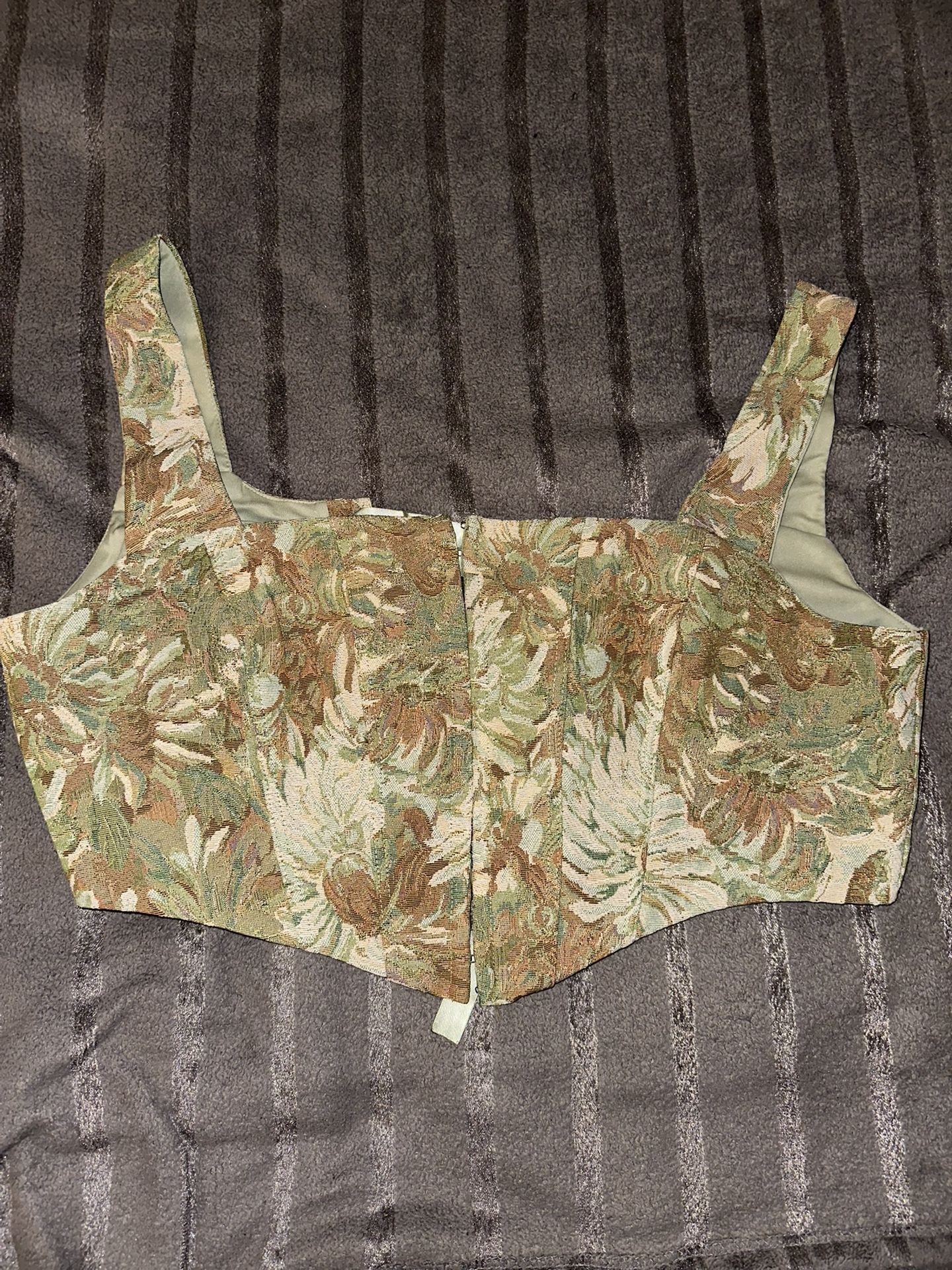 More Than A Dream Corset Top - Sage/Combo