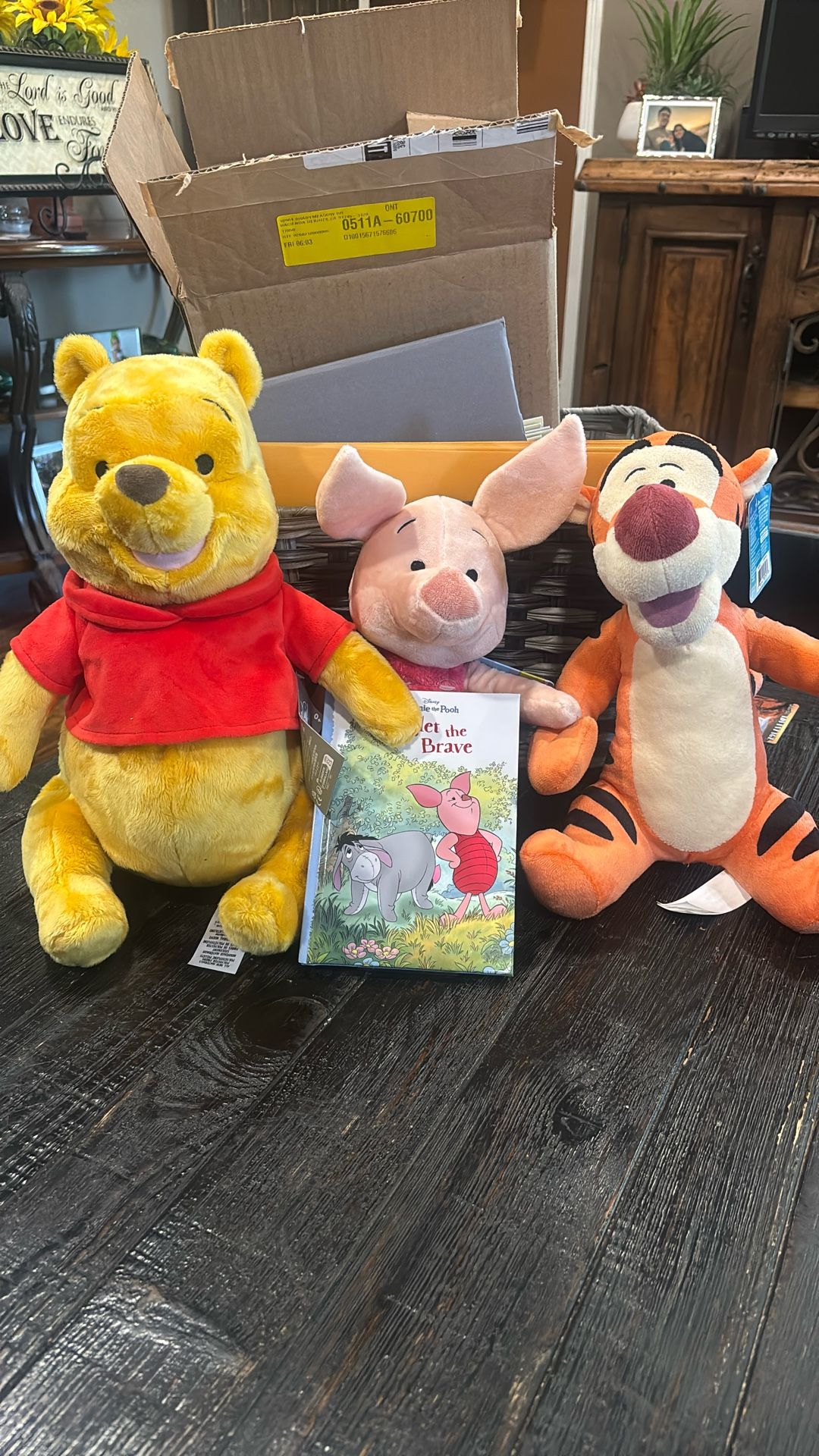 Winnie the Pooh stuffed animals