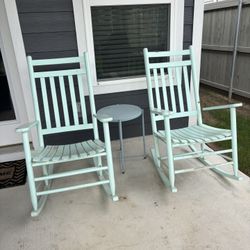 Rocking Chair and Table