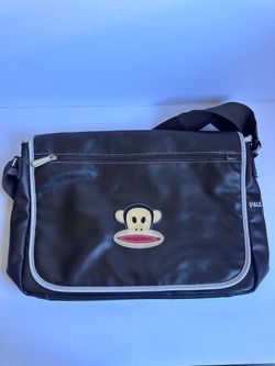 Vintage Paul Frank Industries Julius Monkey Brown Messenger Bag Purse 2010 Y2K⁠