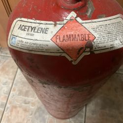 B Tank Filled Acetylene 
