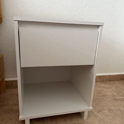 White Nightstand 